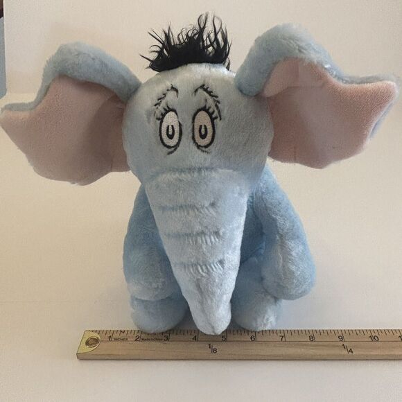 Kohls Cares Plush Dr Seuss Elephant Horton Hears A Who Book Character 10" Animal - Picture 8 of 8